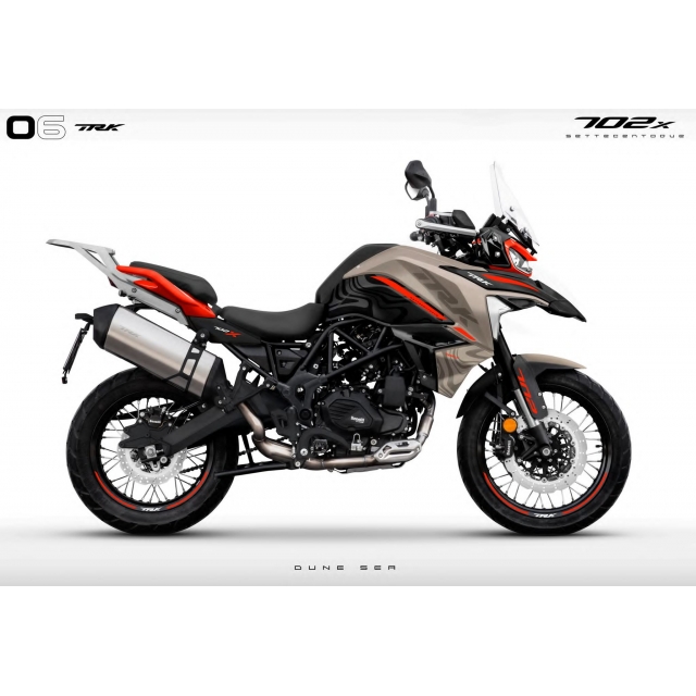 Benelli TRK 702X PROMOCJA 4 lata gwarancji i 2 przeglądy gratis + kufry i szyba PUIG rocznik 2024